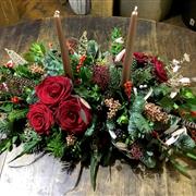 Long &amp; Low Table Arrangement